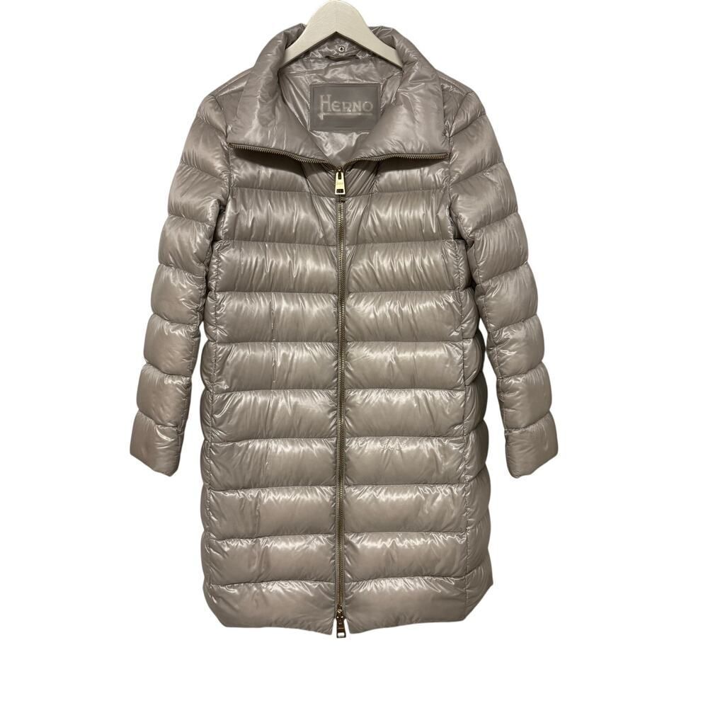 HERNO WOMENS GOOSE DOWN PUFFER SIZE EURO SIZE 44